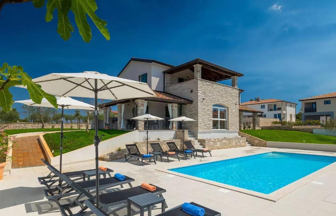 Villa Victoria Istra - Heated Pool Nova Vas  Exterior photo